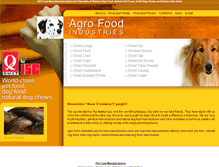 Tablet Screenshot of agrofoods.net